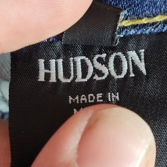 Hudson Krista Super Skinny Jeans 26 Medium Wash NW4072NA Low Rise Stretch - Picture 17 of 17